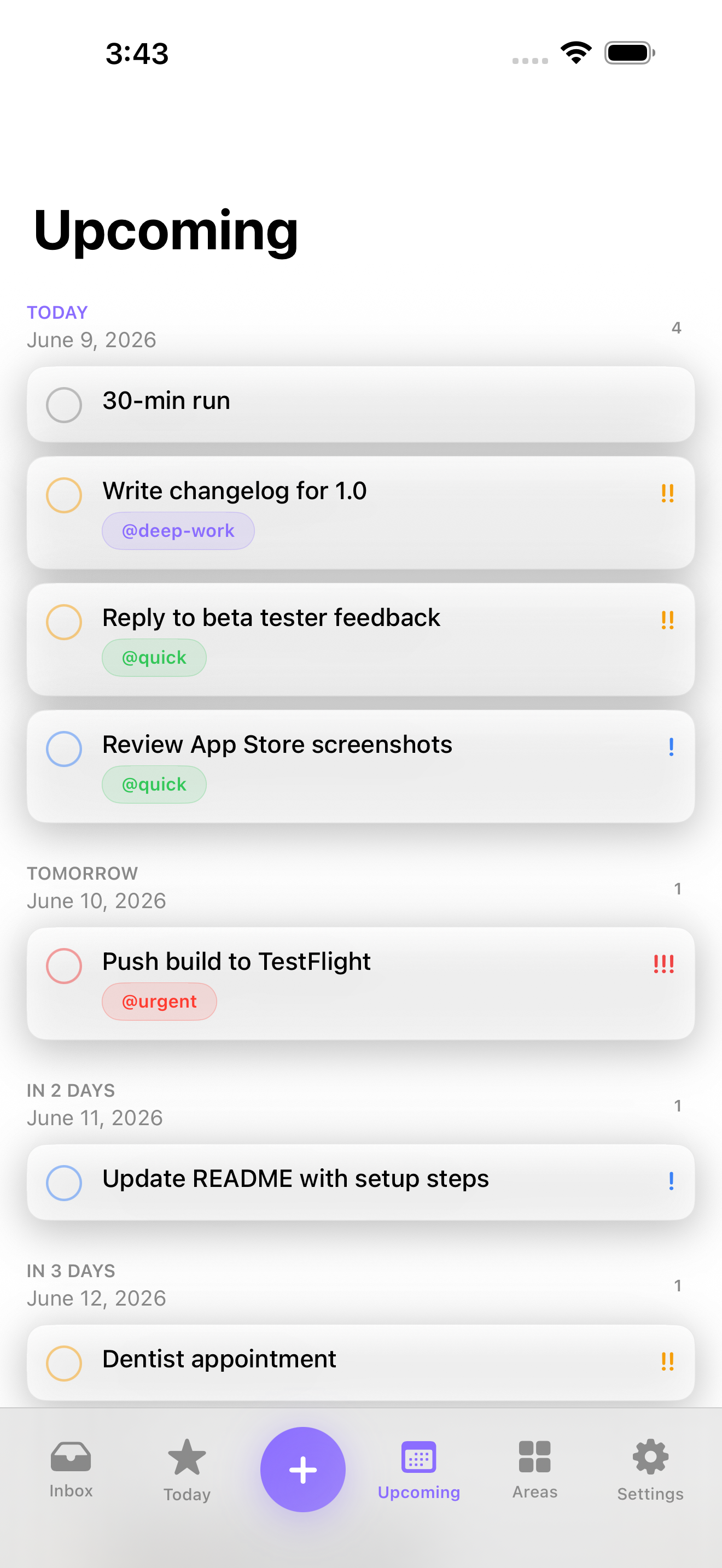 OrgFlo — Upcoming